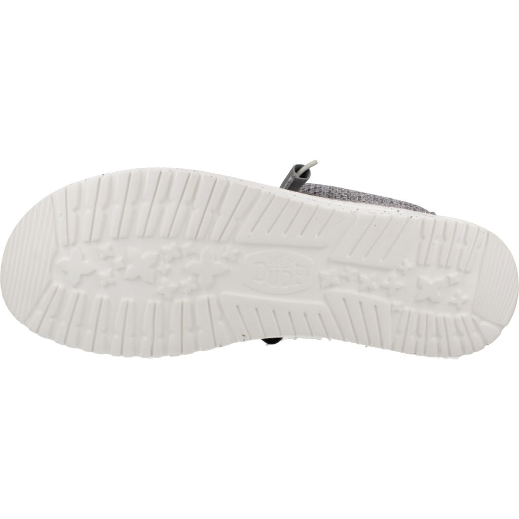 HEY DUDE WALLY STRETCH SOX en color GRIS (6)