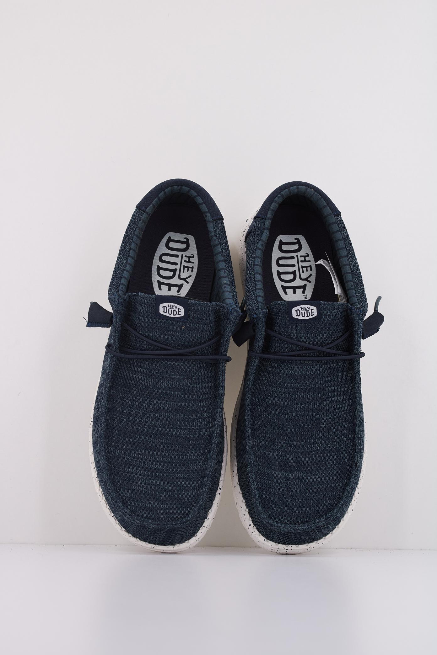 HEY DUDE WALLY STRETCH SOX en color AZUL (3)
