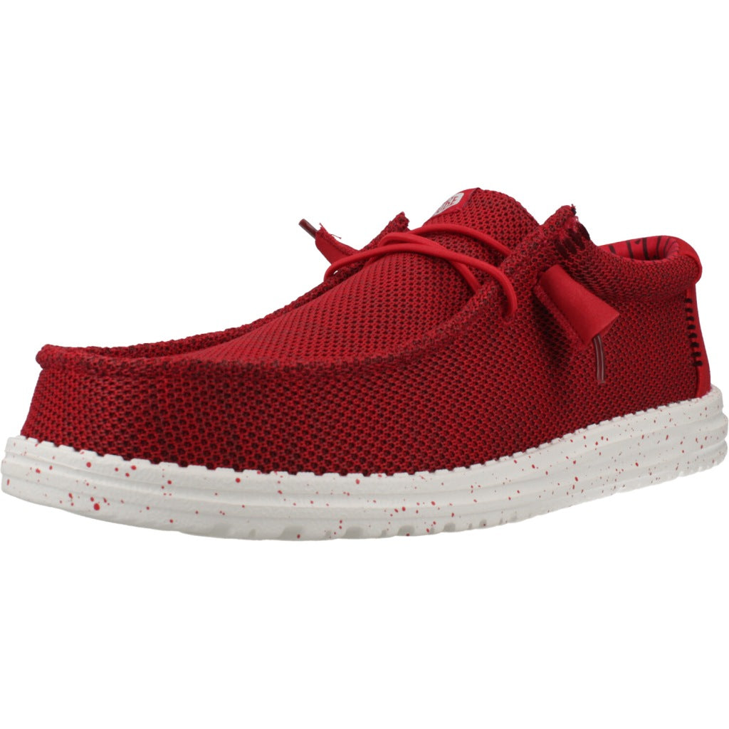 HEY DUDE WALLY STRETCH SOX en color ROJO (1)