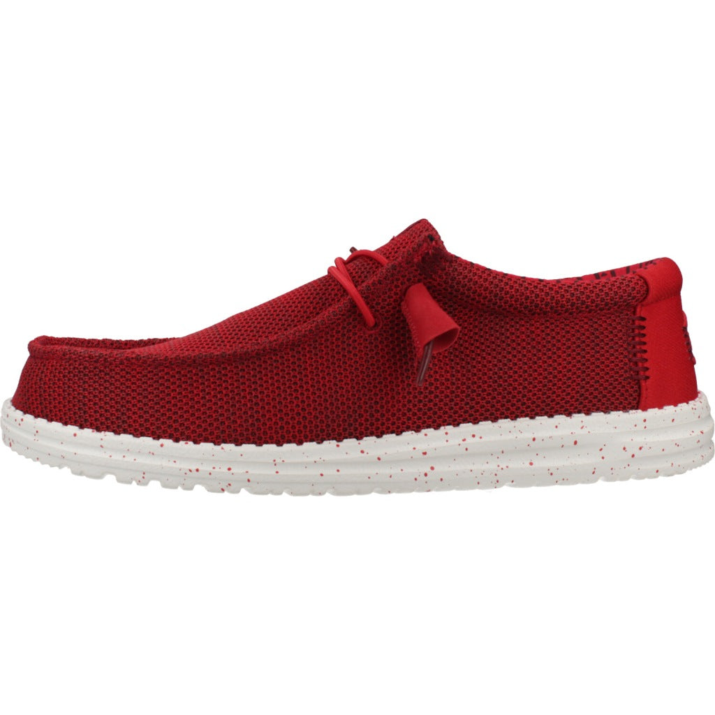 HEY DUDE WALLY STRETCH SOX en color ROJO (2)