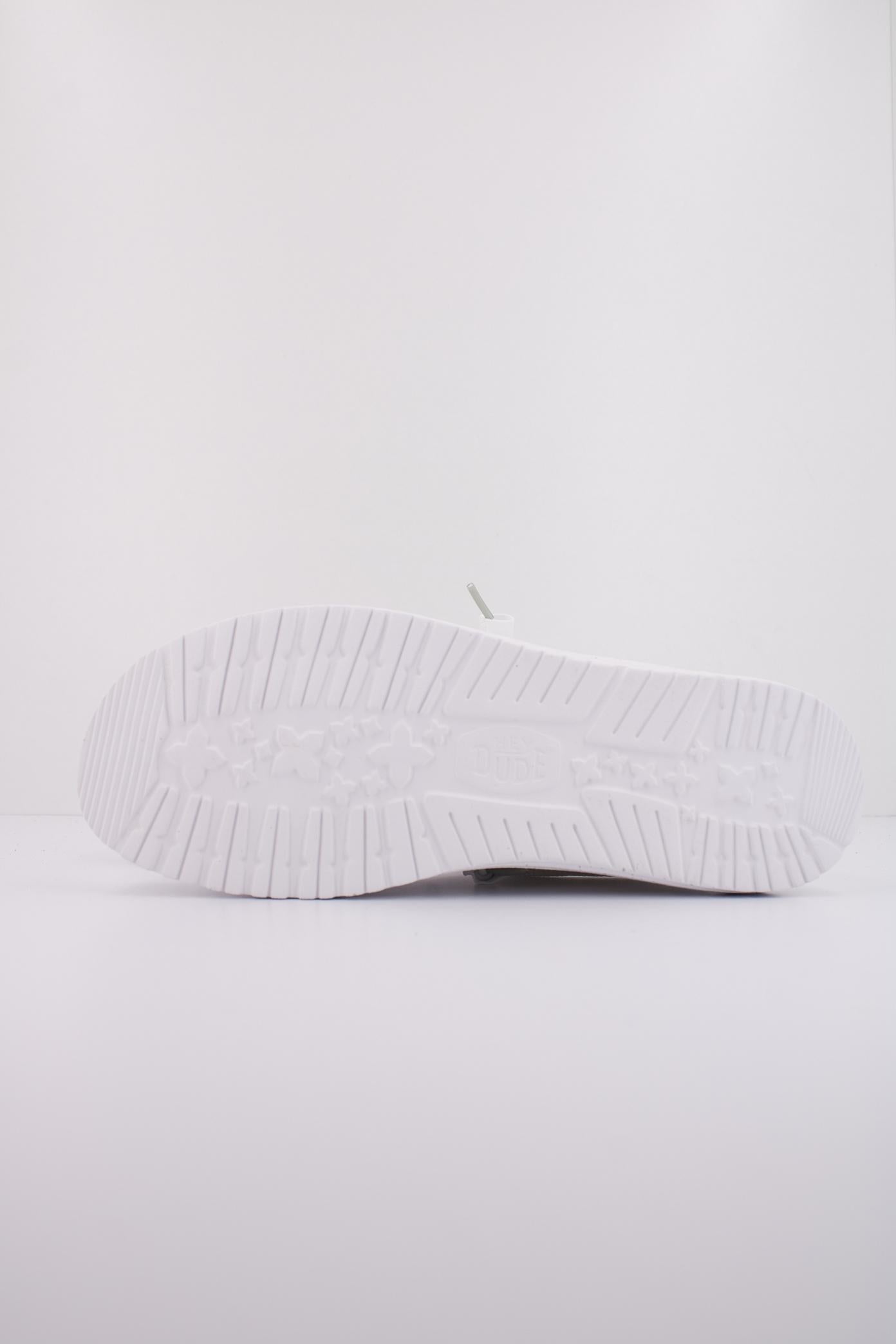 HEY DUDE WALLY STRETCH SOX en color BLANCO (5)