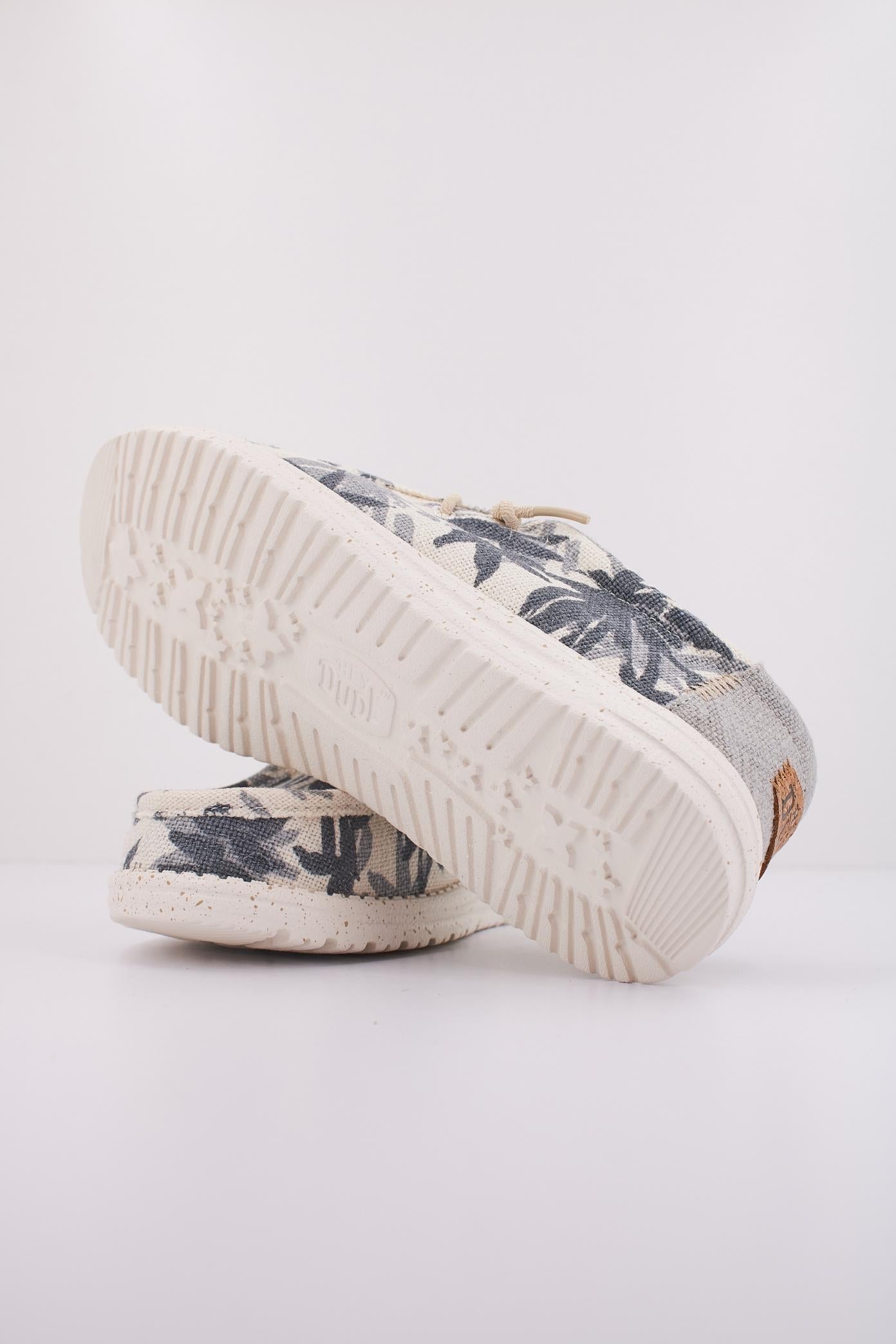 HEY DUDE WALLY PALM JUTE en color GRIS (5)
