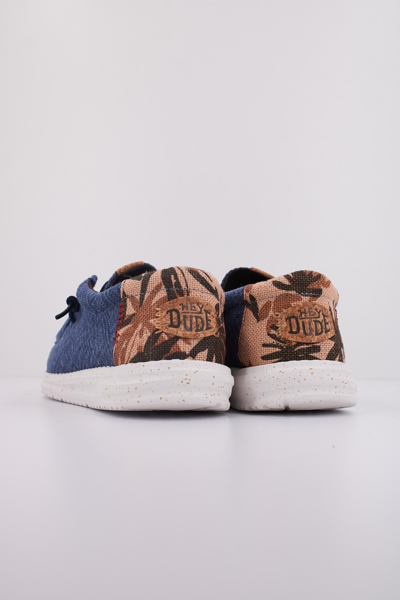 HEY DUDE WALLY PALM JUTE en color AZUL (4)
