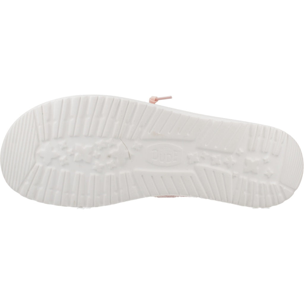 HEY DUDE WENDY CROCHET LACE en color ROSA (6)