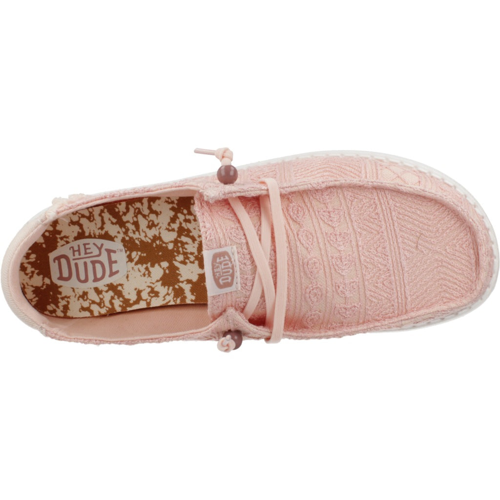 HEY DUDE WENDY CROCHET LACE en color ROSA (7)