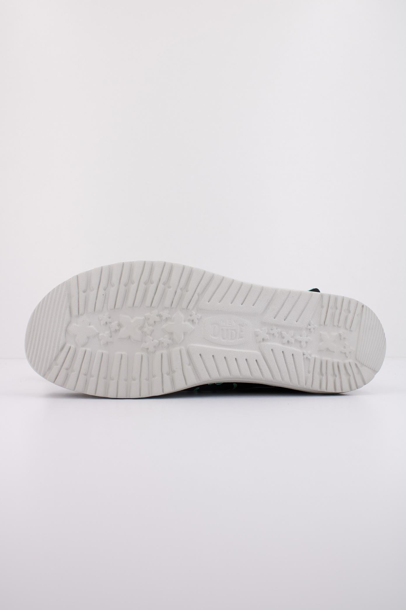HEY DUDE WALLY FUNK PARTY PALM en color NEGRO (5)