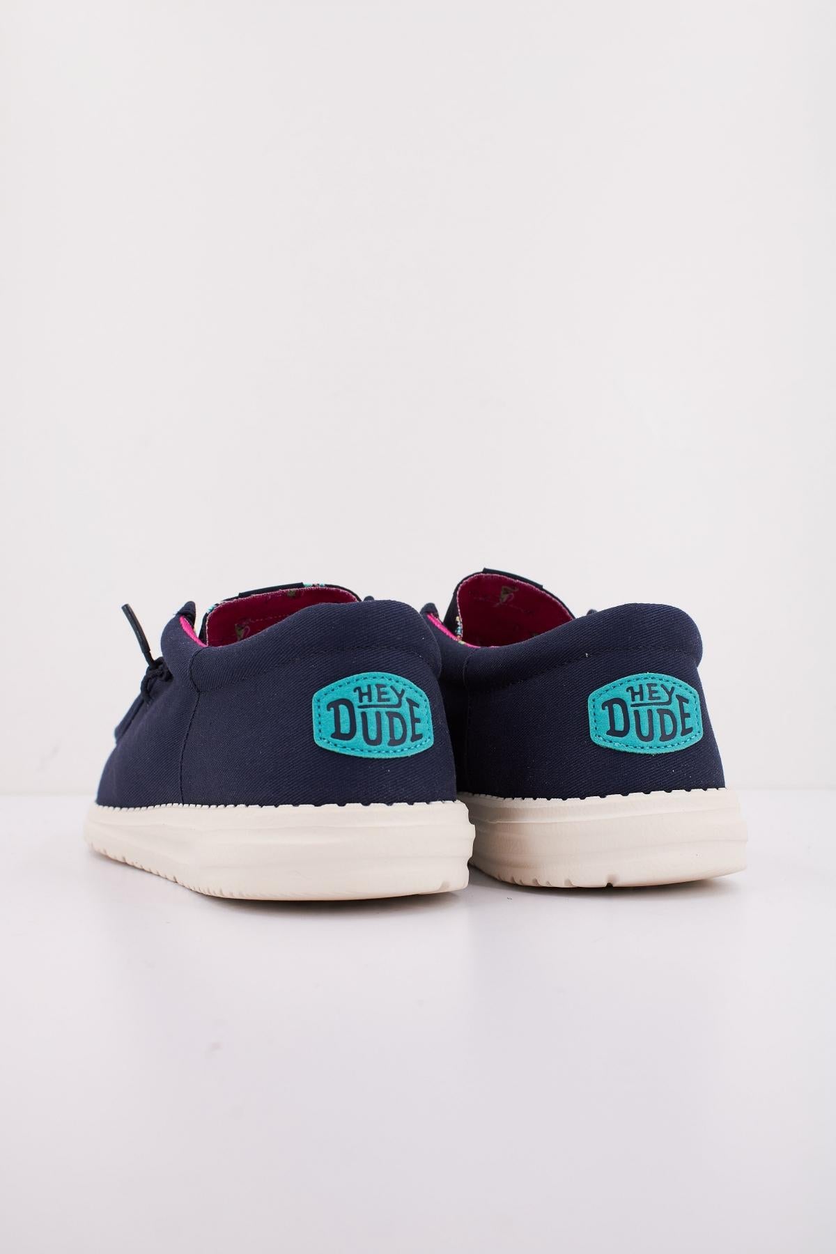 HEY DUDE WALLY FUNK PARTY PALM en color AZUL (4)