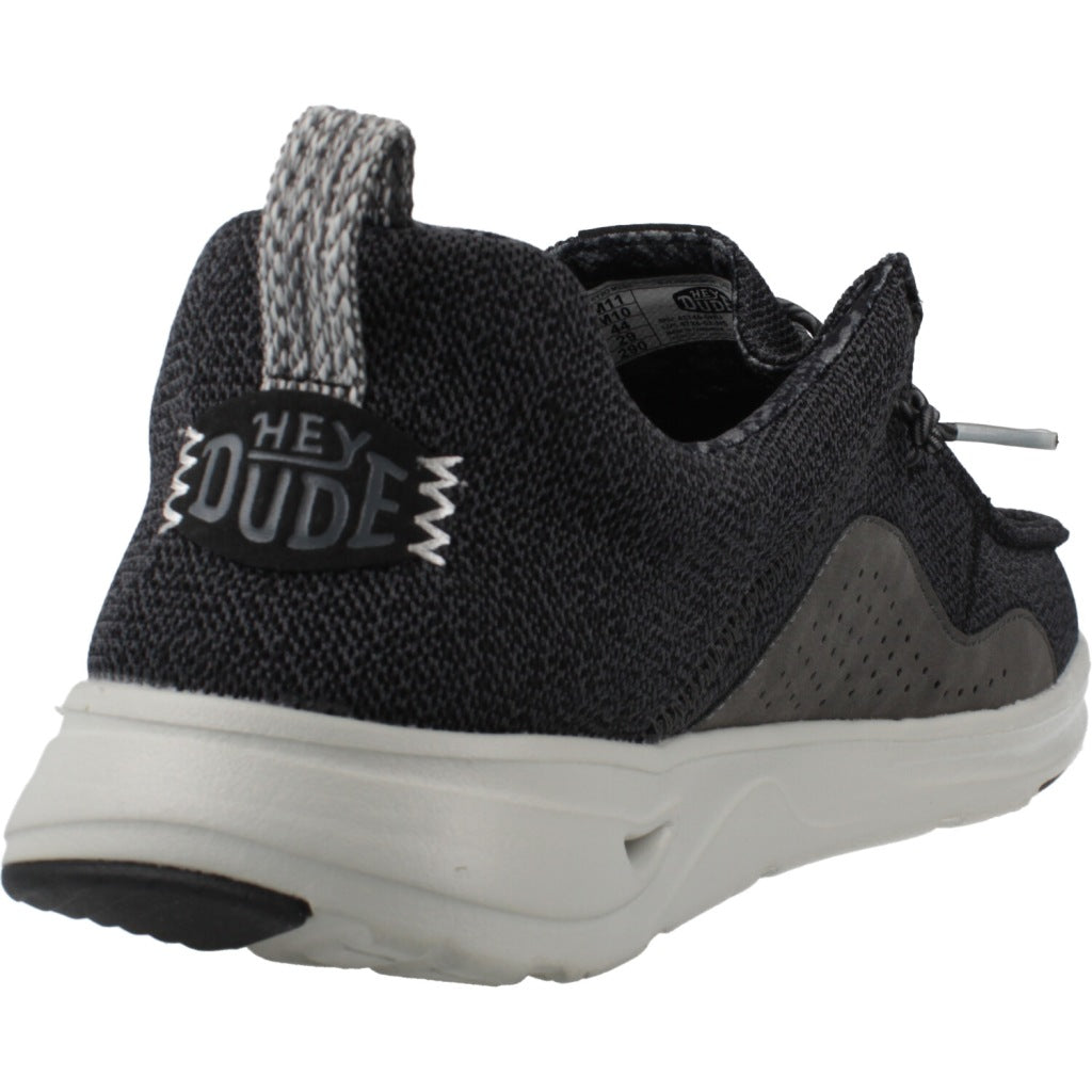 HEY DUDE WALLY HEYO MESH en color NEGRO (3)