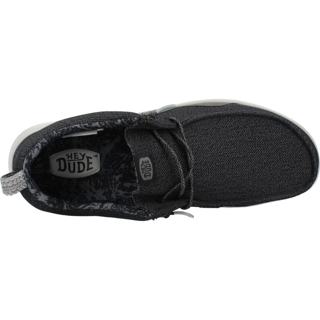 HEY DUDE WALLY HEYO MESH en color NEGRO (7)