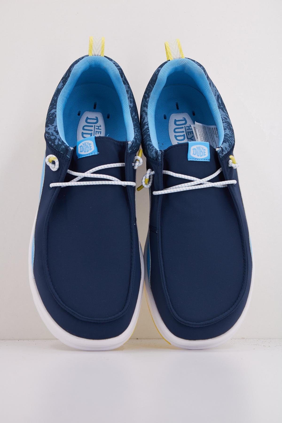 HEY DUDE WALLY HAYO ACTIVE en color AZUL (3)