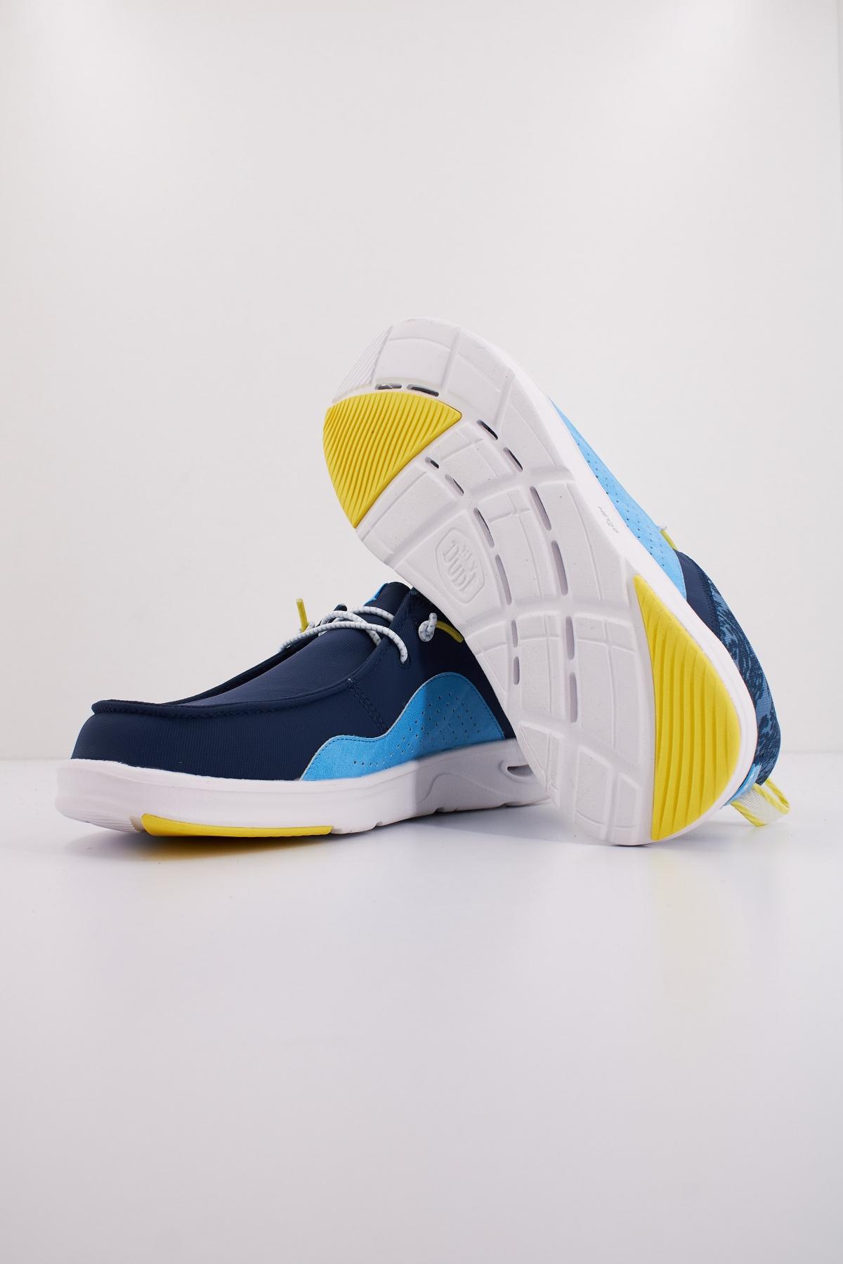 HEY DUDE WALLY HAYO ACTIVE en color AZUL (5)