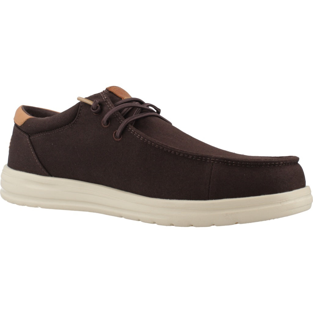 HEY DUDE PAUL CANVAS en color MARRON (5)