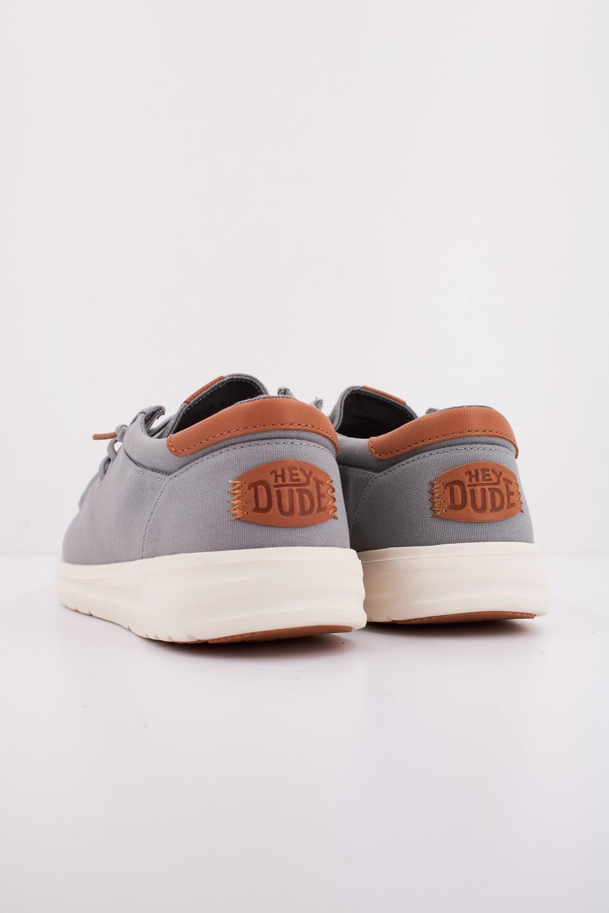 HEY DUDE PAUL CANVAS en color GRIS (4)