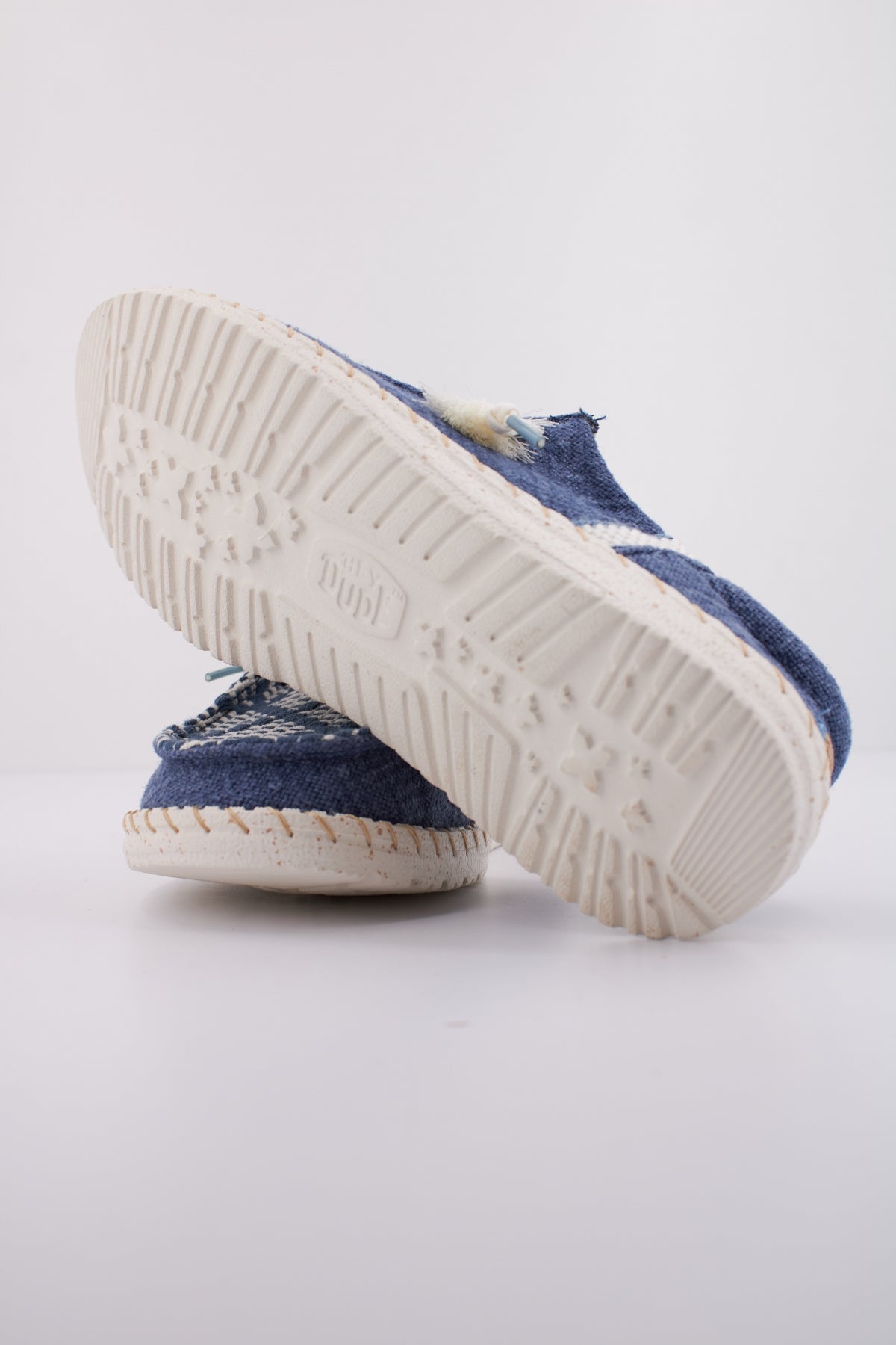 HEY DUDE WENDY FUNK COASTAL JUTE en color AZUL (5)