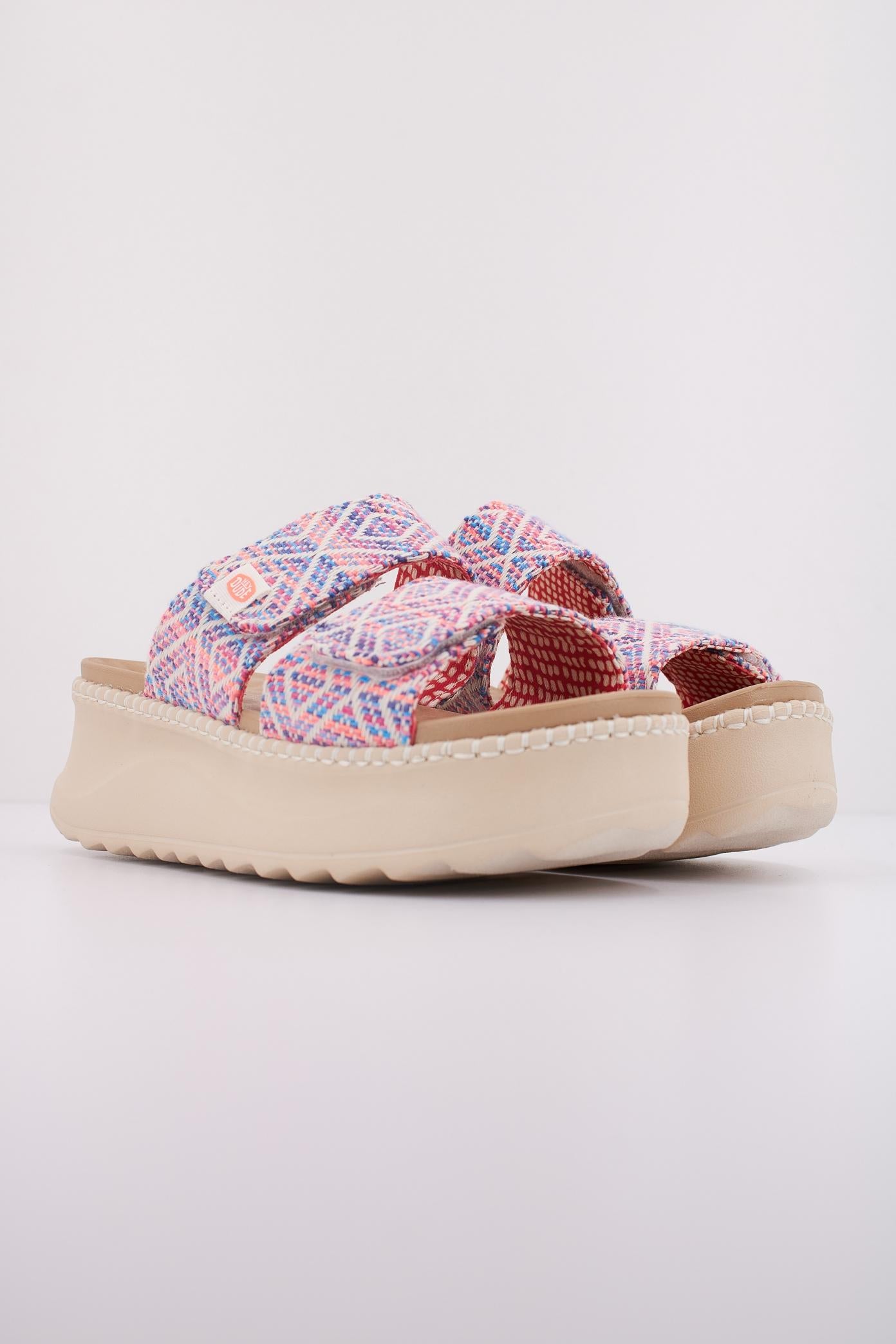 HEY DUDE DELRAY SLIDE SURF BAJA en color MULTICOLOR (2)