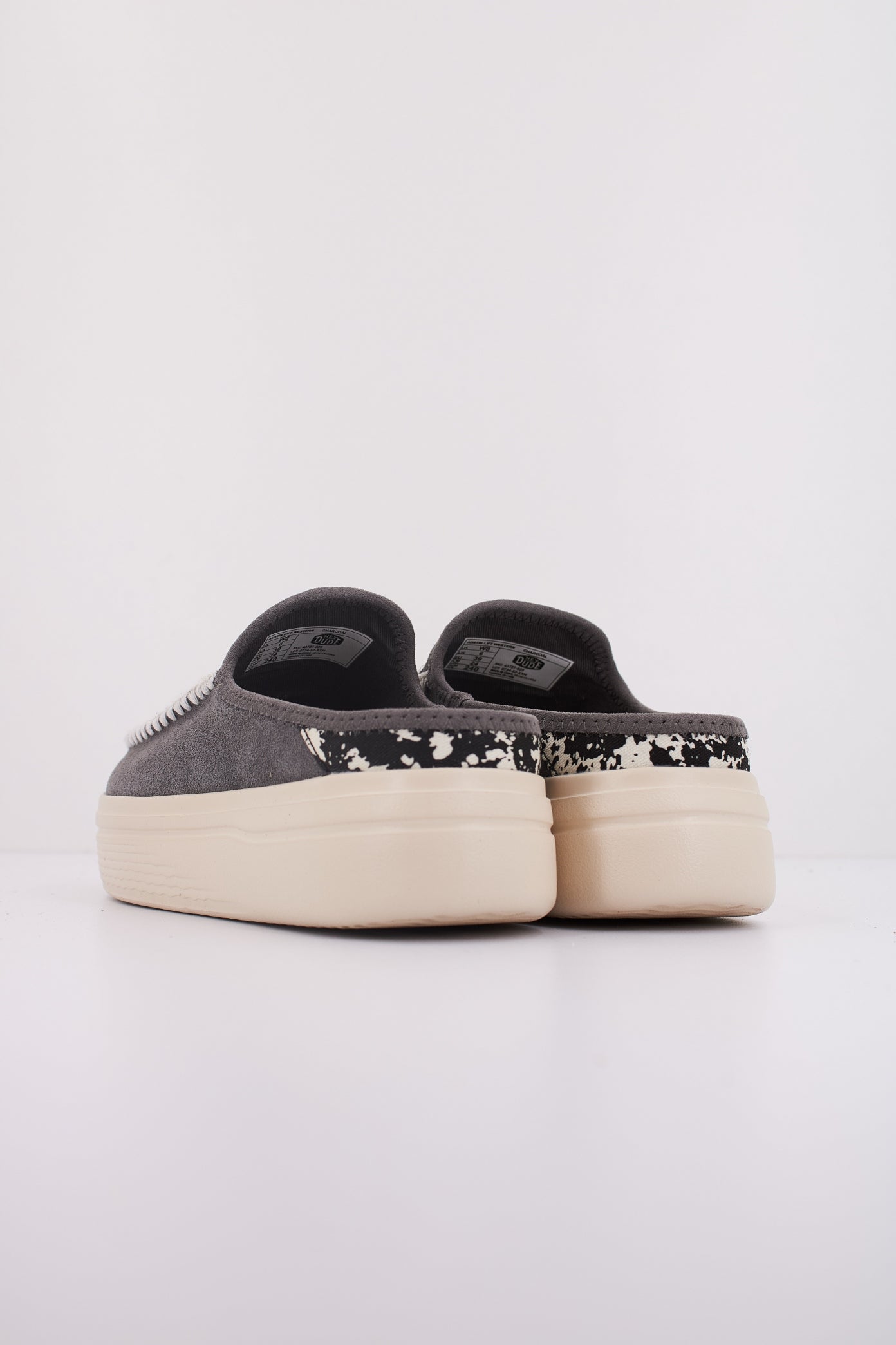 HEY DUDE AUSTIN LIFT WESTERN en color GRIS (4)