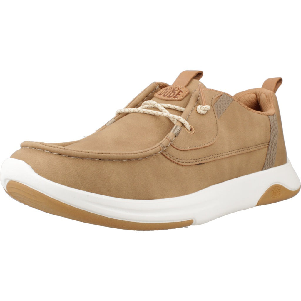 HEY DUDE WALLY DRIFT CLASSIC en color MARRON (1)