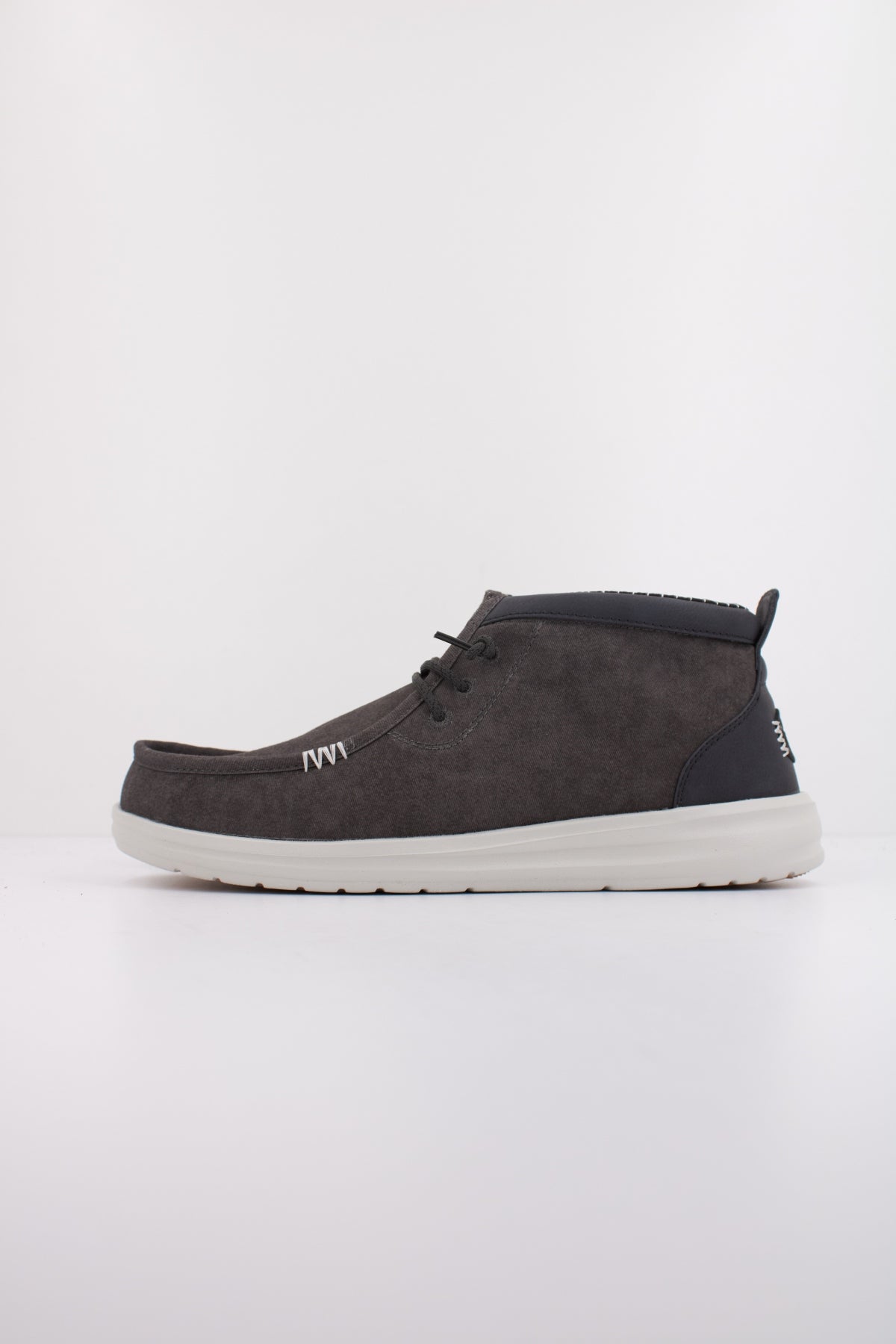 HEY DUDE WALLY MID GRIPR VIN CLAS en color NEGRO (1)