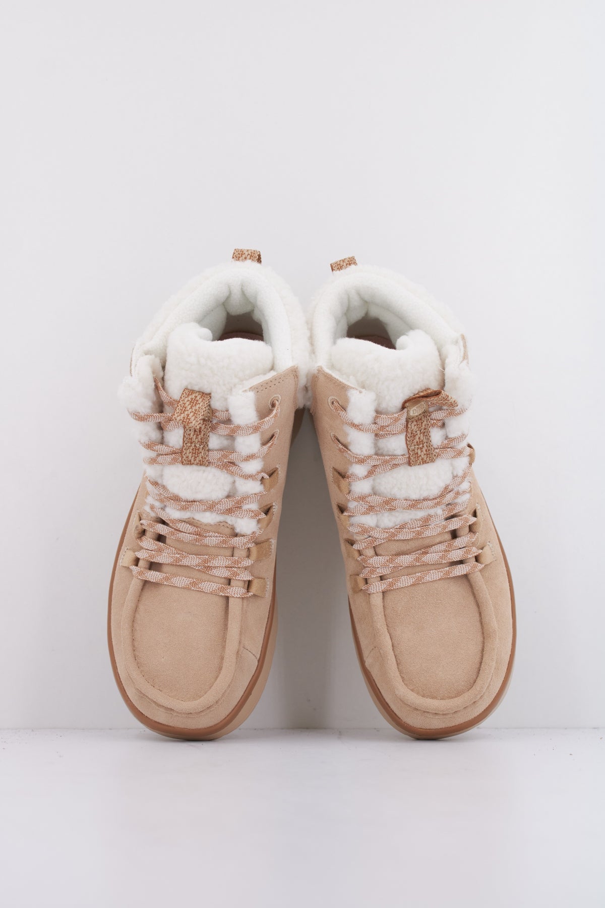 HEY DUDE WENDY PEAK APRES SUEDE C en color MARRON CLARO (3)