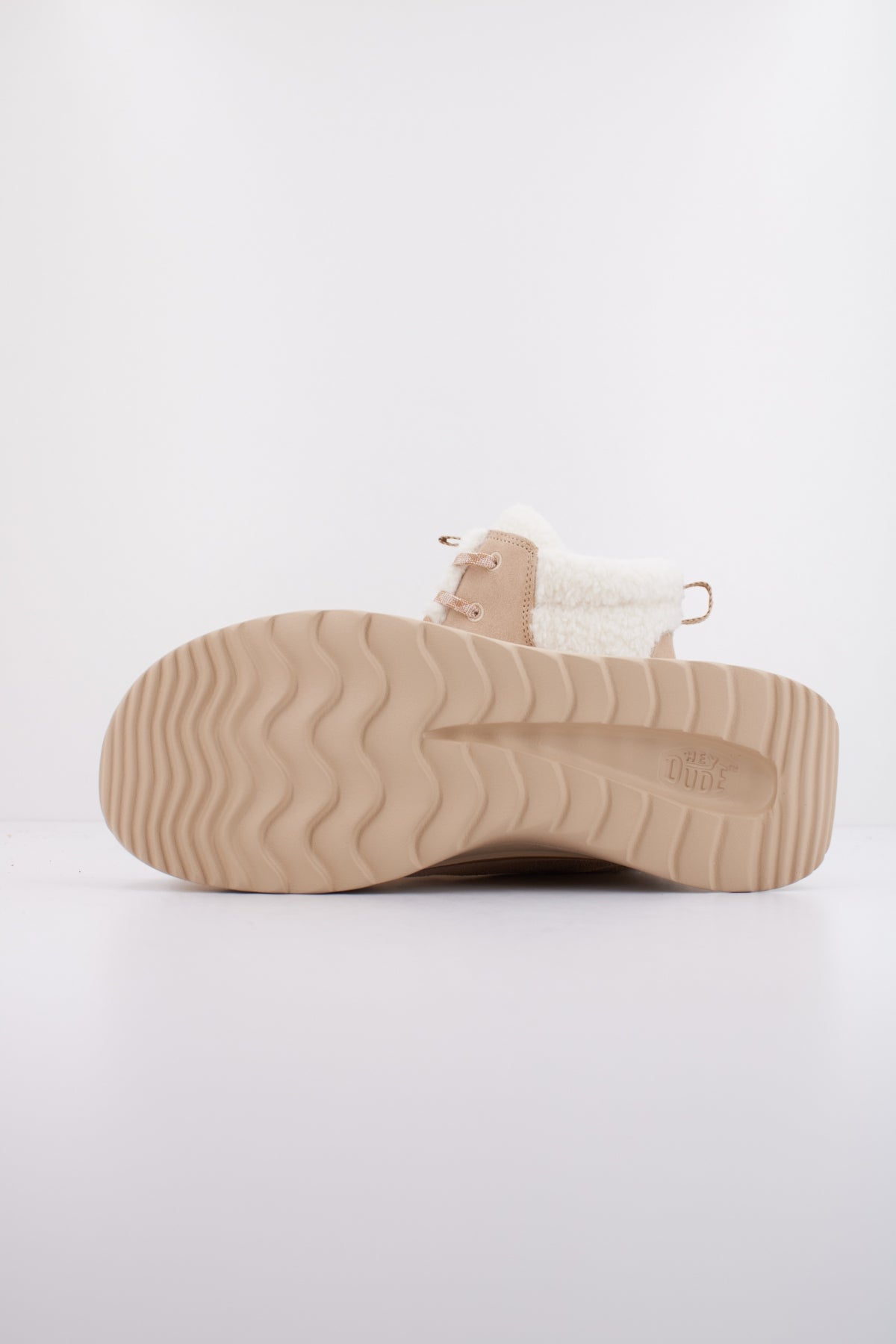 HEY DUDE WENDY PEAK APRES SUEDE C en color MARRON CLARO (5)