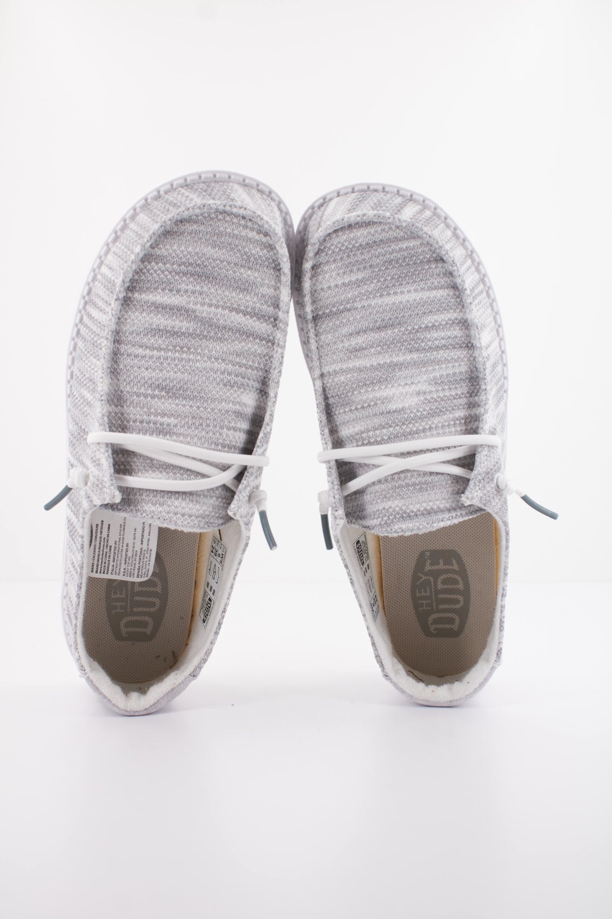 HEY DUDE WENDY SOX STONE en color GRIS (3)