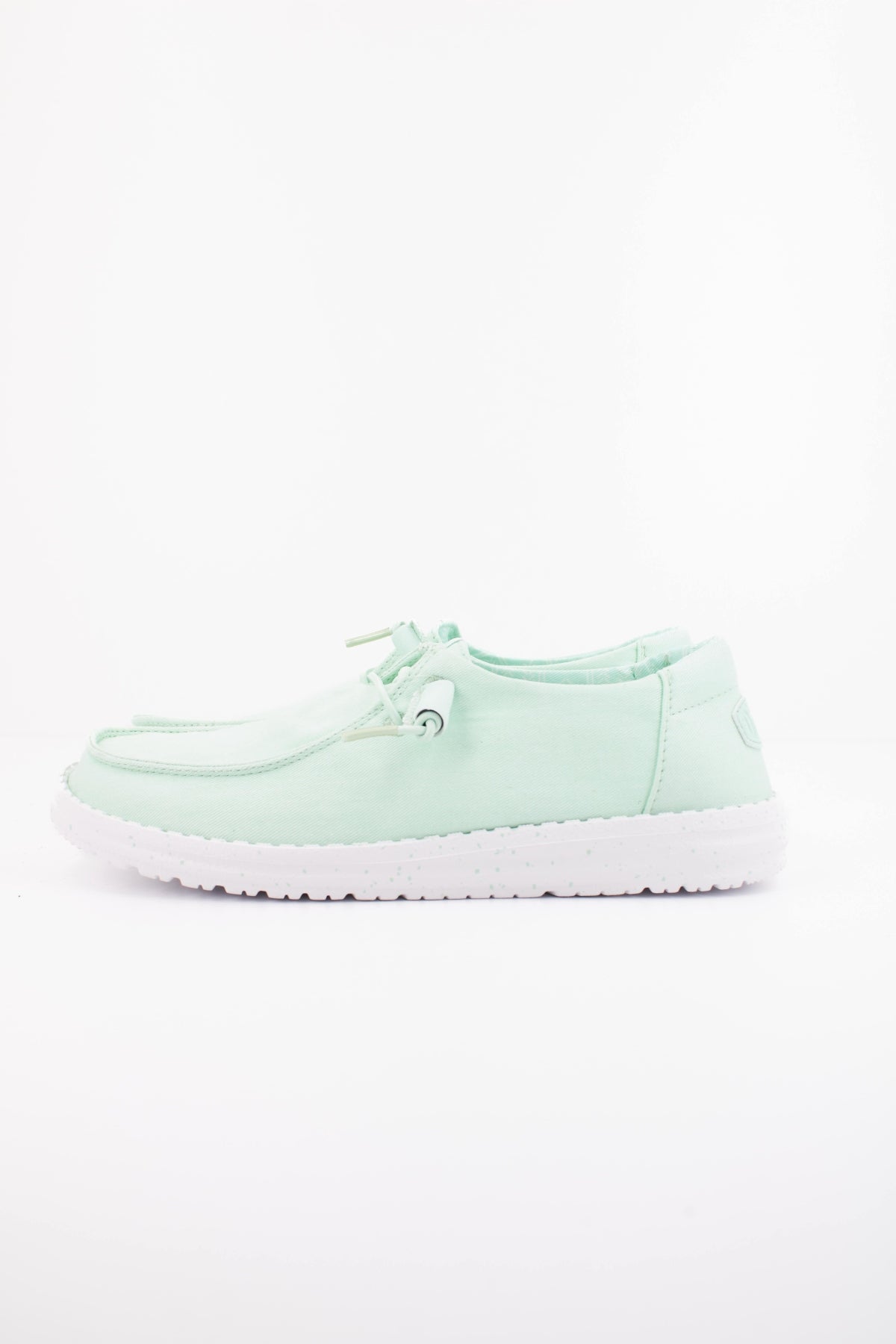 HEY DUDE WENDY CANVAS BAY en color VERDE (1)