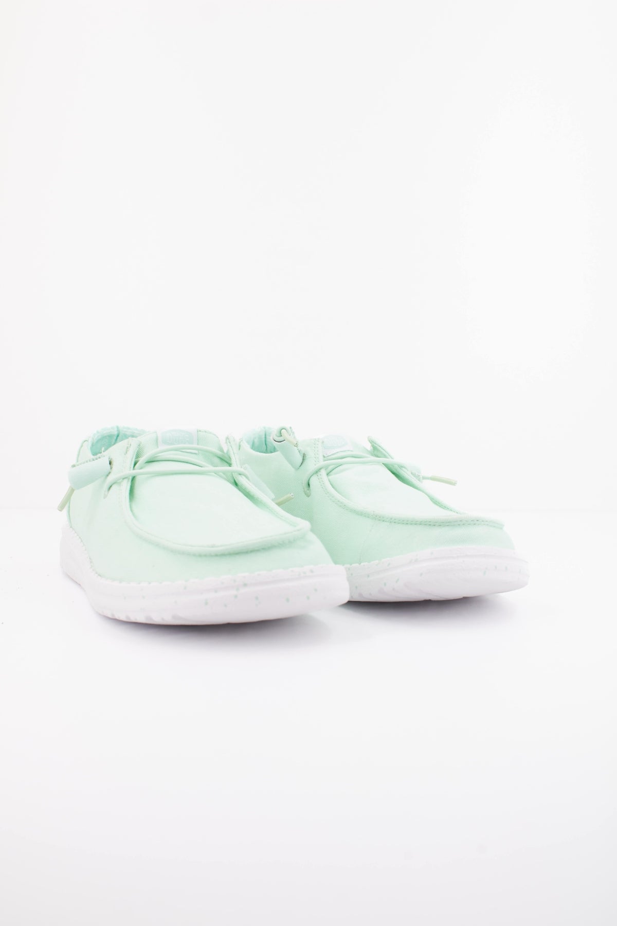 HEY DUDE WENDY CANVAS BAY en color VERDE (2)