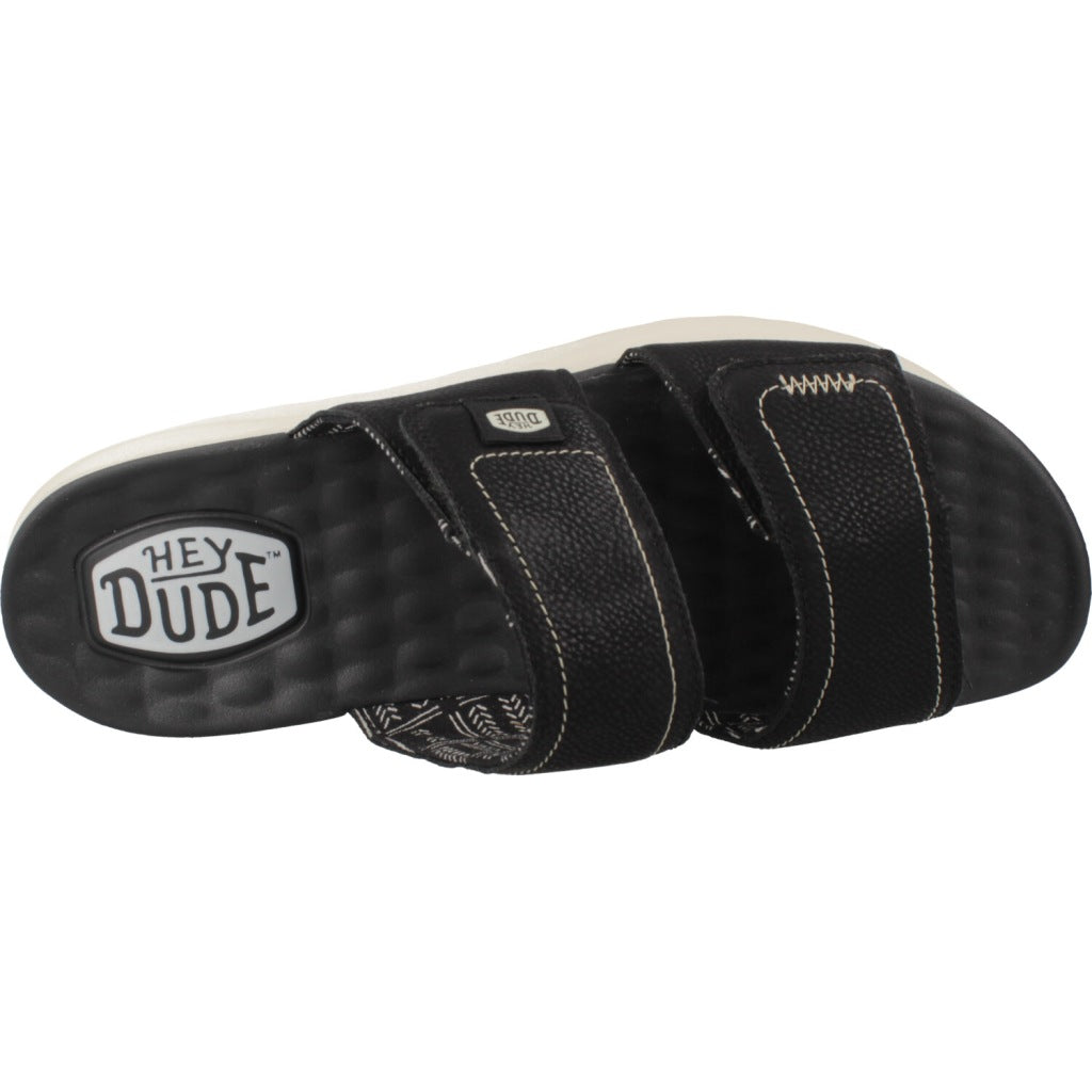 HEY DUDE DELRAY SLIDE CLASSIC en color NEGRO (6)
