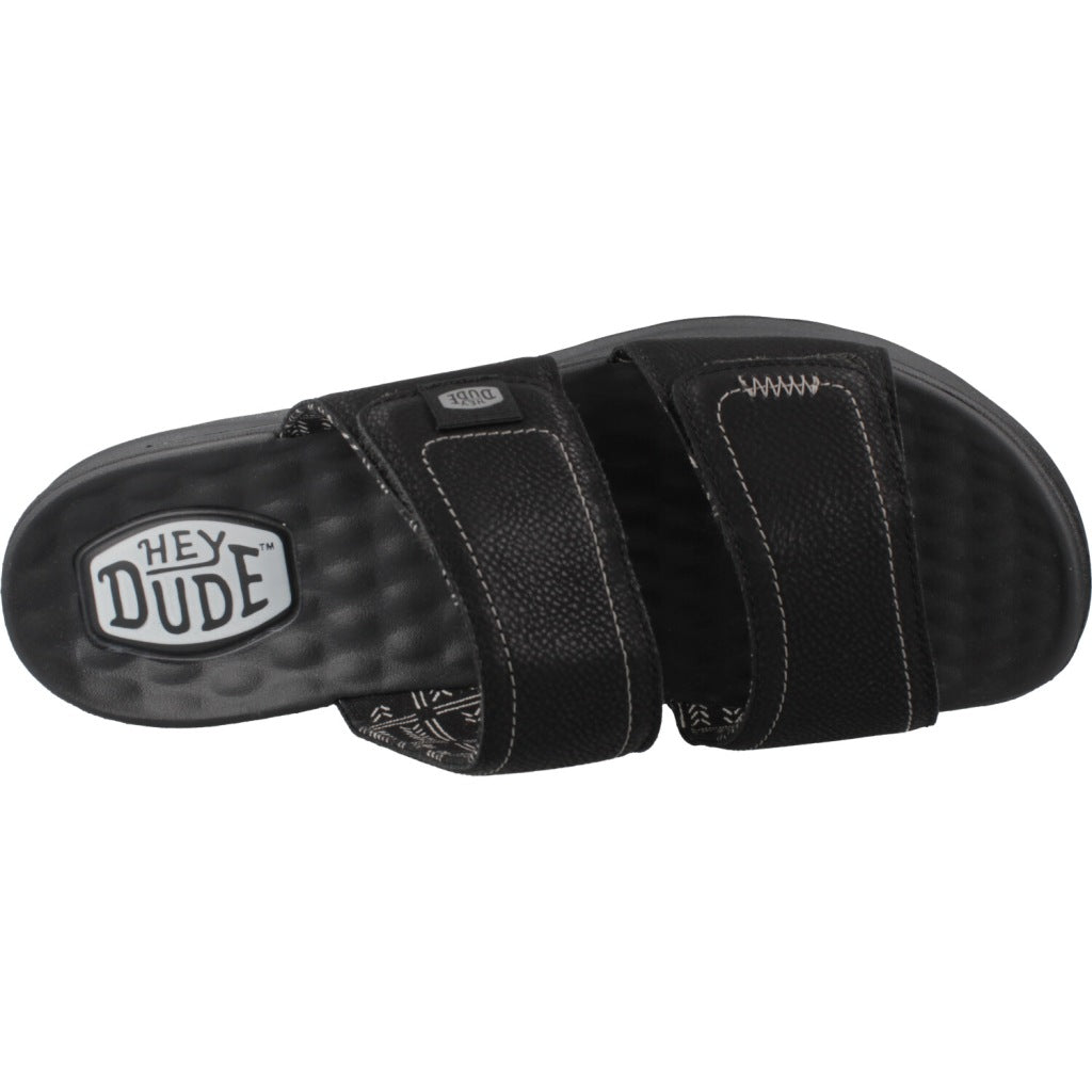 HEY DUDE DELRAY SLIDE CLASSIC en color NEGRO (6)
