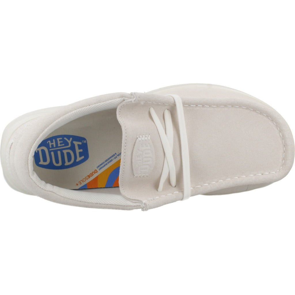 HEY DUDE WENDY X SUEDE en color BEIS (6)