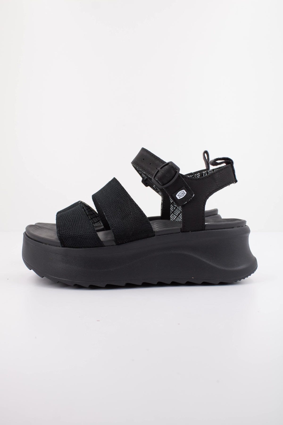 HEY DUDE DELRAY BUCKLE CLASSIC en color NEGRO (1)