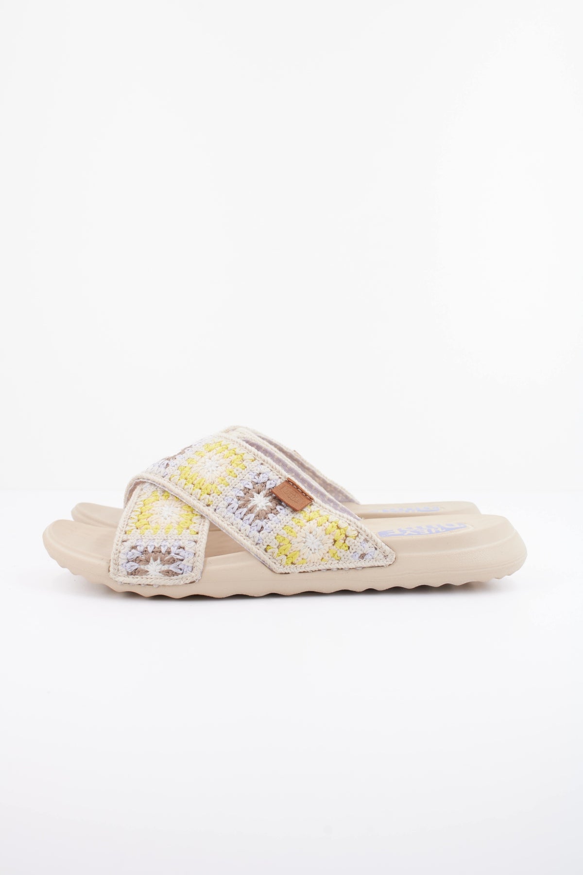 HEY DUDE CHRISTI SLIDE COTTAGE CROCHE en color MULTICOLOR (1)