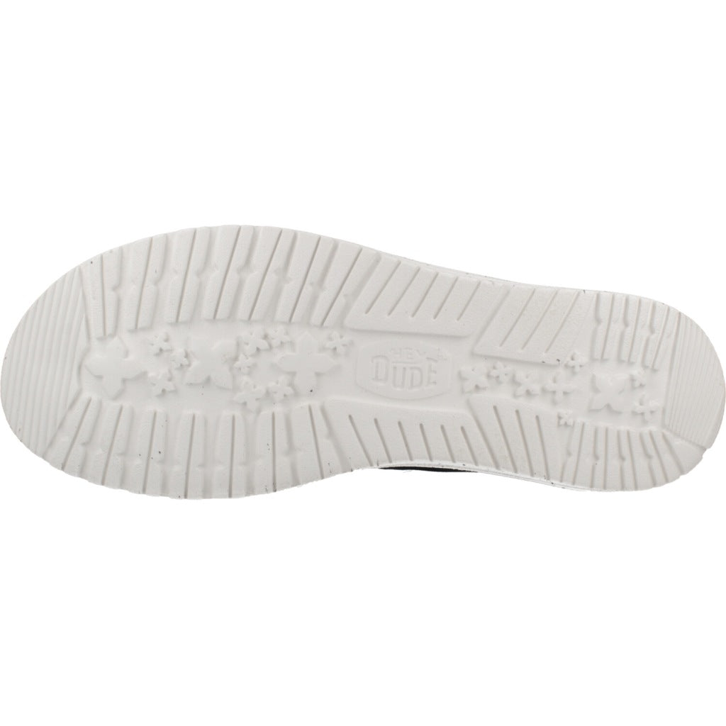 HEY DUDE WALLY MID CANVAS en color GRIS (6)