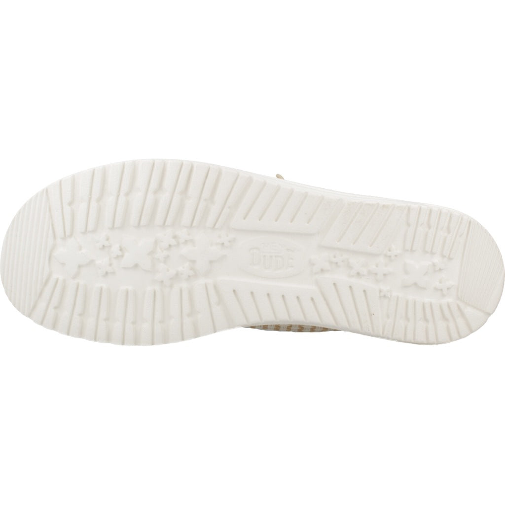 HEY DUDE WALLY WOVEN en color BEIS (7)