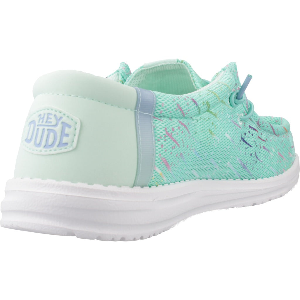 HEY DUDE WALLY PARTY MESH en color VERDE (3)