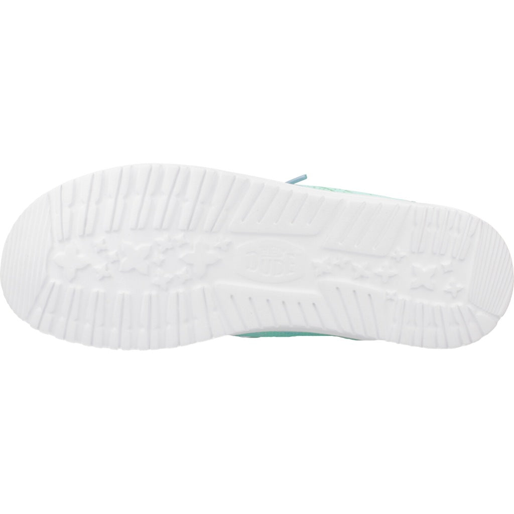 HEY DUDE WALLY PARTY MESH en color VERDE (7)