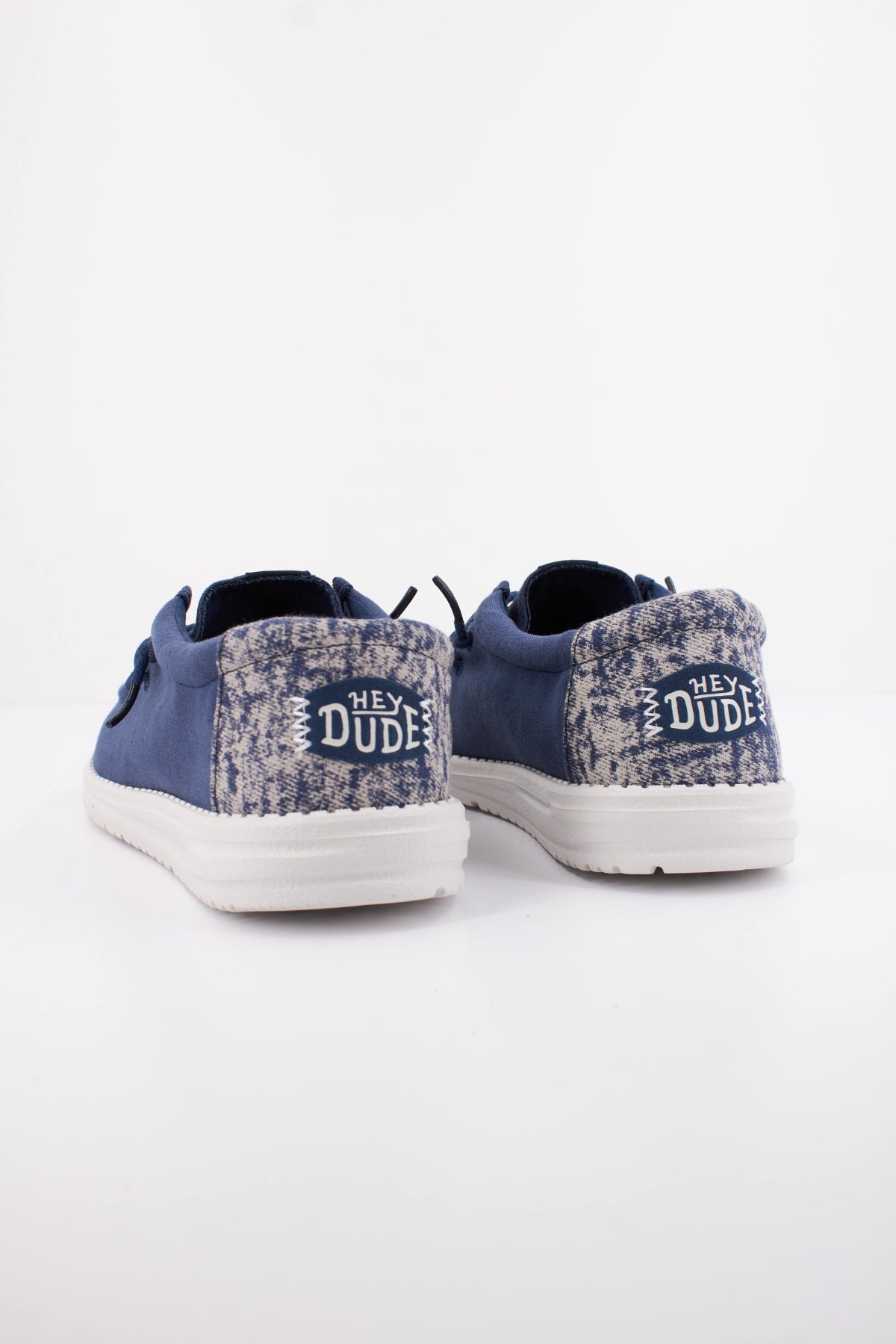 HEY DUDE WALLY SURF WASH en color AZUL (4)
