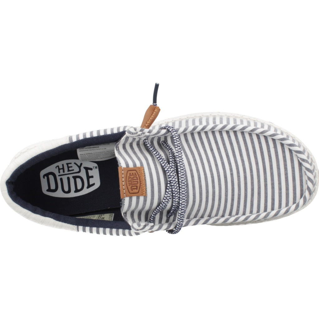 HEY DUDE WALLY FUNK NU PREP en color AZUL (6)