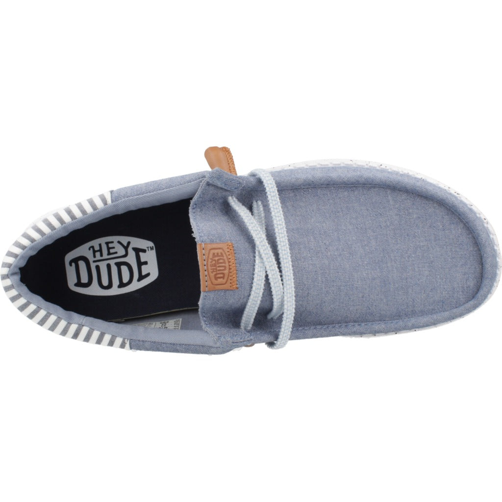 HEY DUDE WALLY FUNK NU PREP en color AZUL (7)
