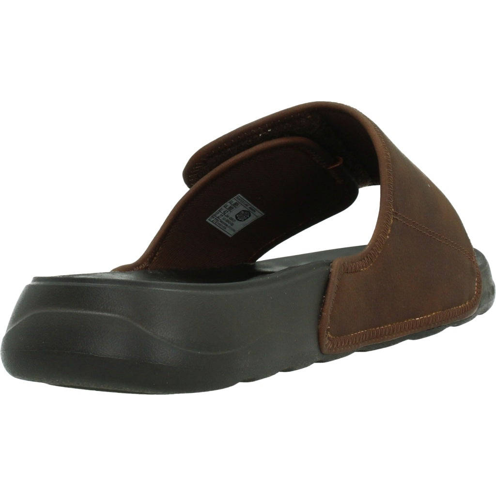 HEY DUDE SHORE SLIDE CLASSIC en color MARRON (3)