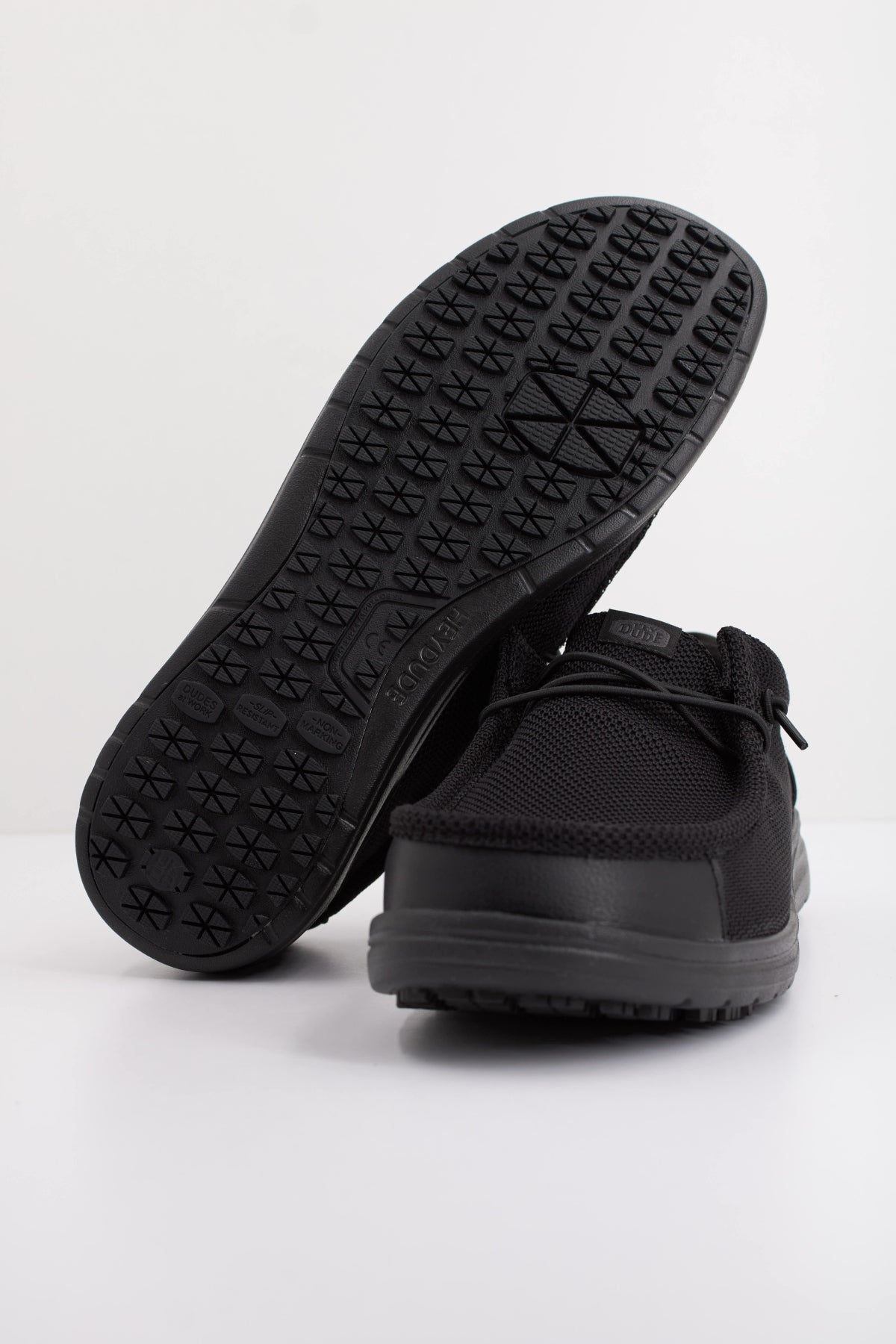 HEY DUDE WALLY WORK CE en color NEGRO (5)