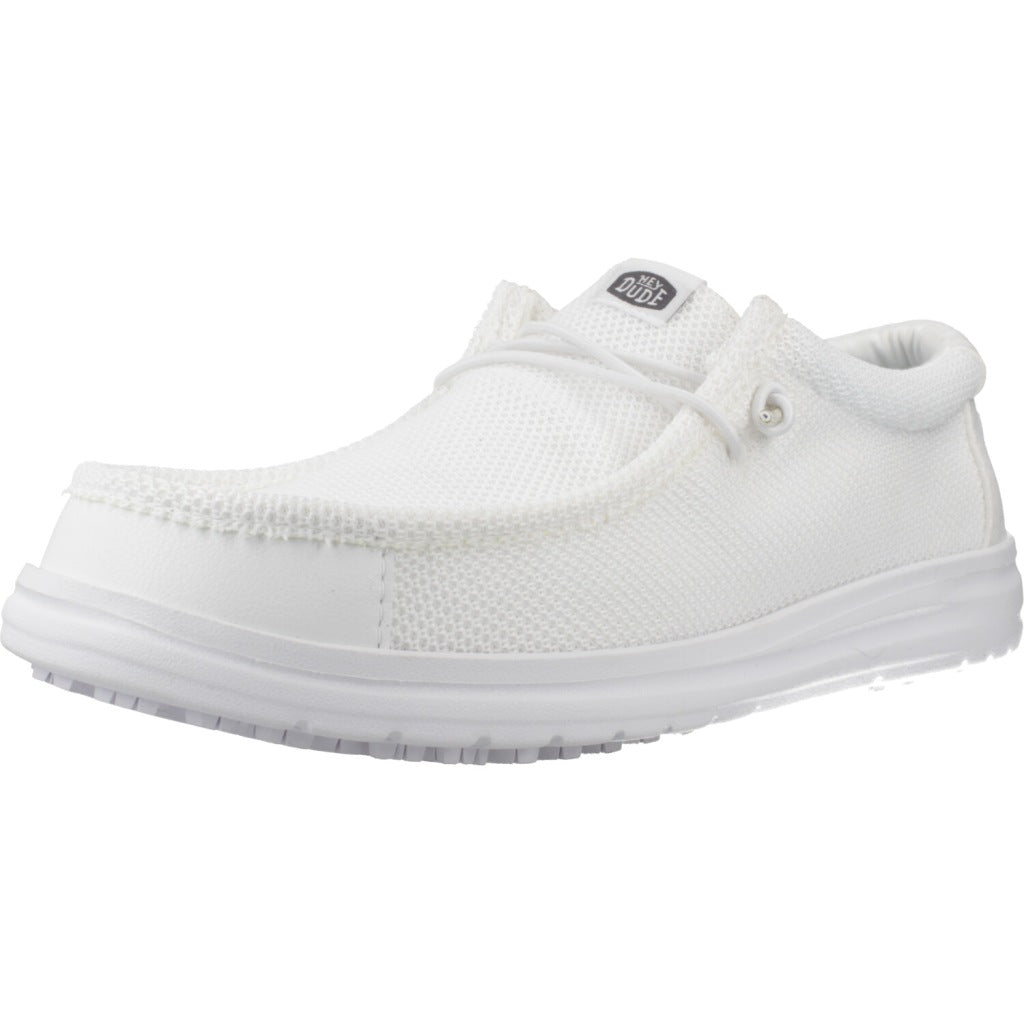 HEY DUDE WALLY WORK CE en color BLANCO (1)