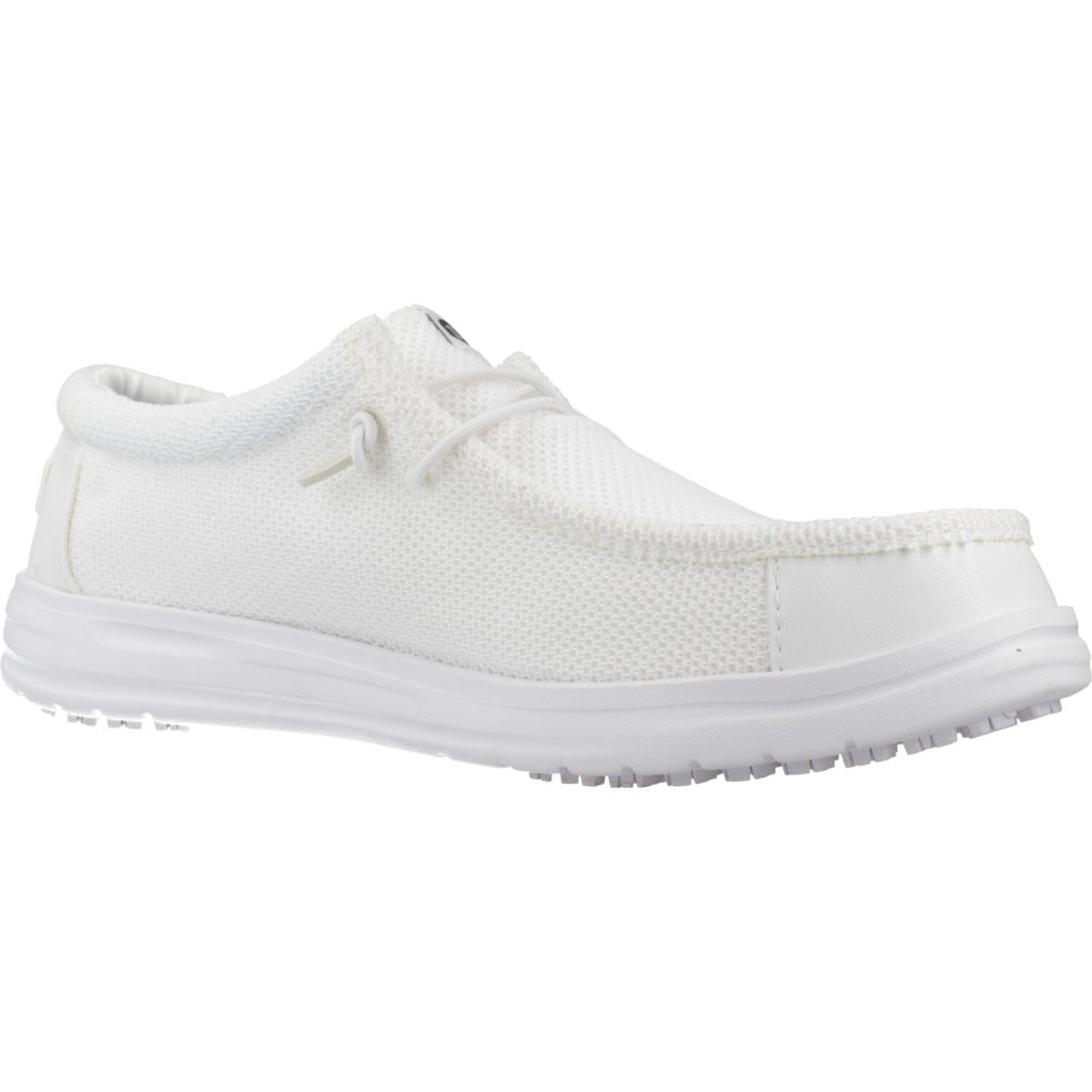 HEY DUDE WALLY WORK CE en color BLANCO (5)