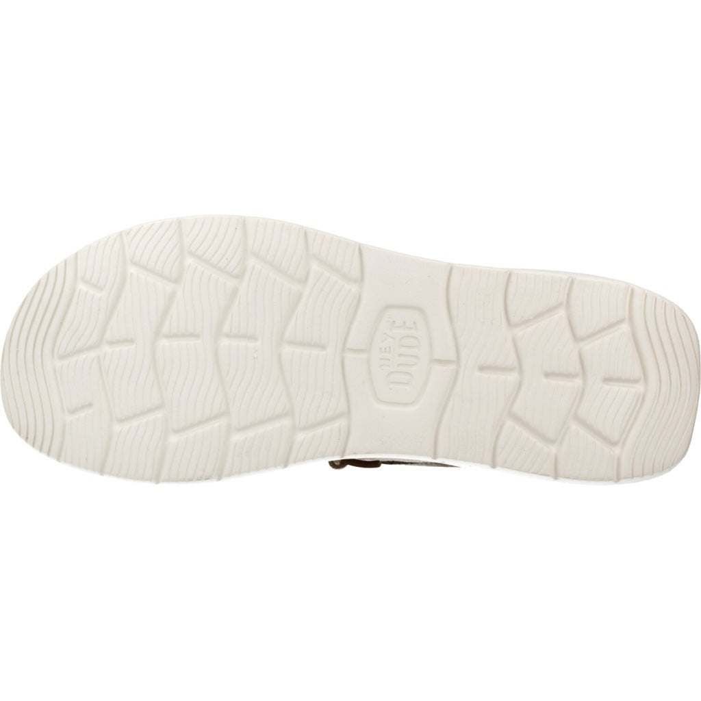 HEY DUDE WALLY COMF WOVEN en color BEIS (7)