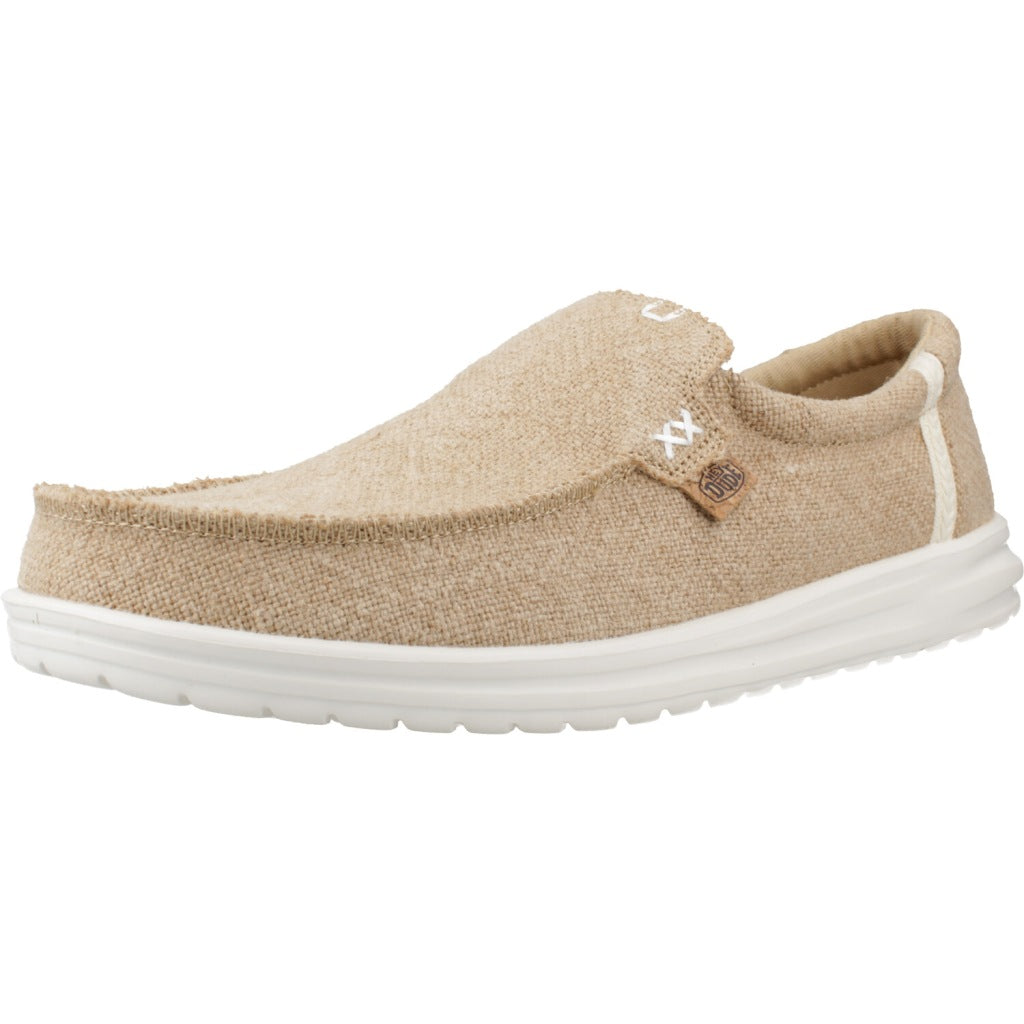HEY DUDE MIKKA JUTE en color BEIS (1)