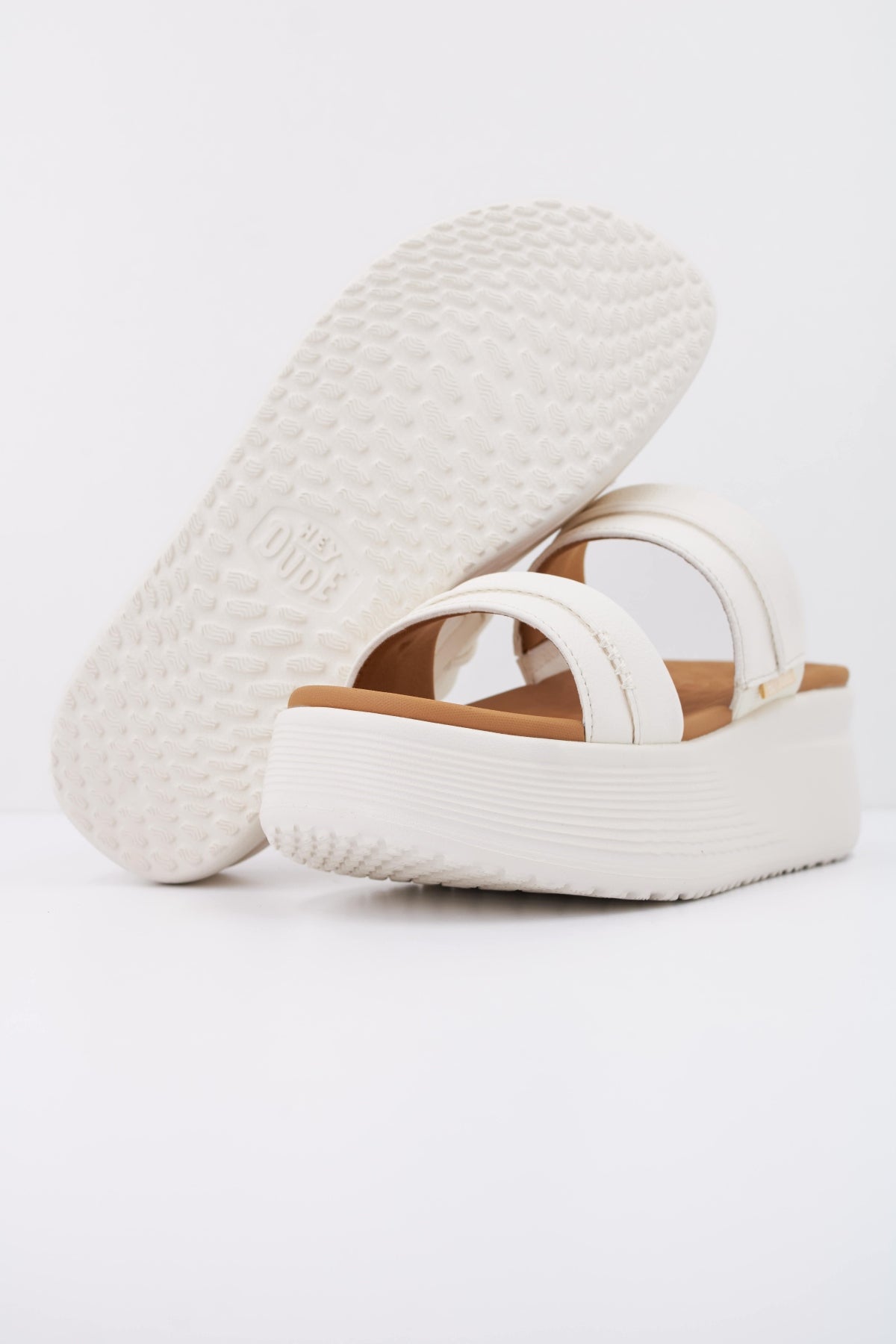 HEY DUDE AUSTIN SLIDE CLASSIC en color BLANCO (5)