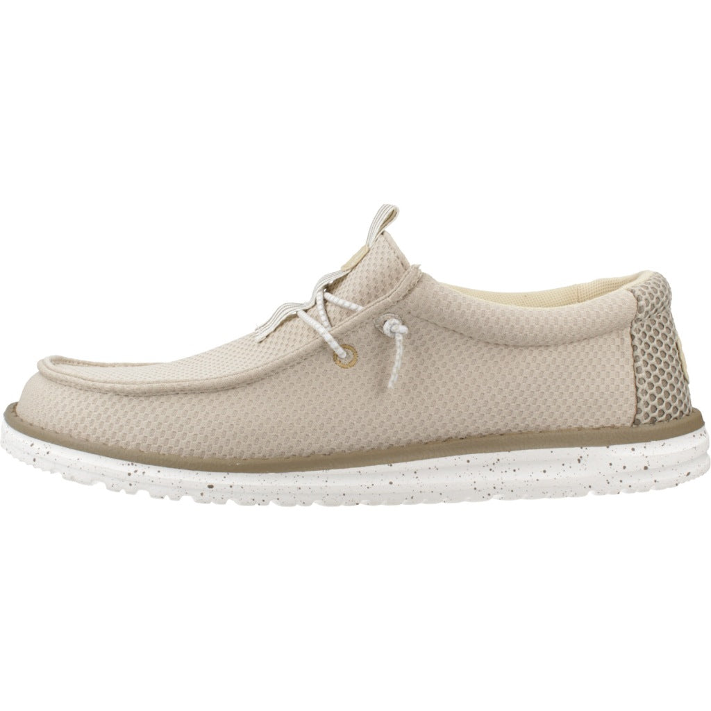 HEY DUDE WALLY MESH NEUTRALS en color BEIS (2)