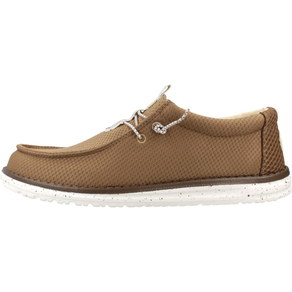 HEY DUDE WALLY MESH NEUTRALS en color MARRON (2)
