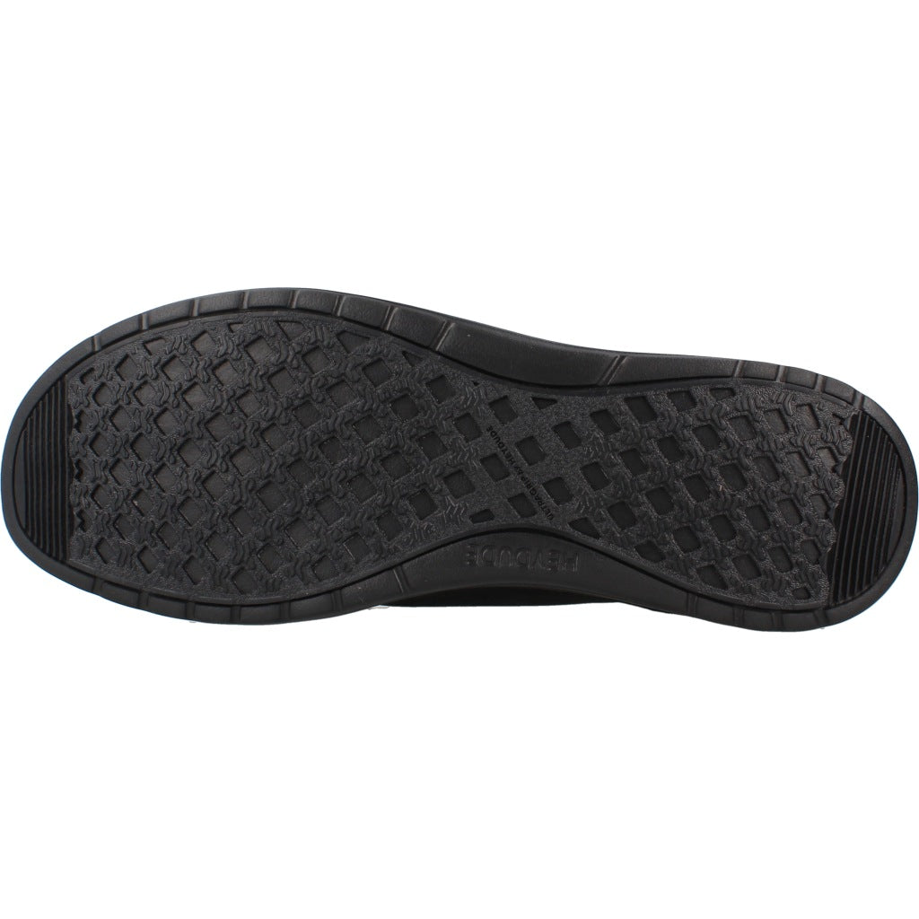 HEY DUDE HD WALLY MID GRIPR LEATHER en color NEGRO (6)