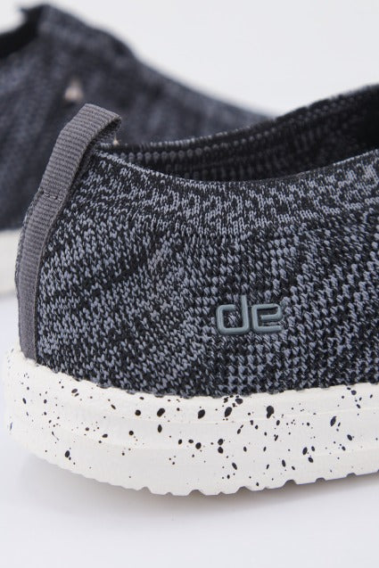 HEY DUDE WALLY KNIT en color GRIS (4)